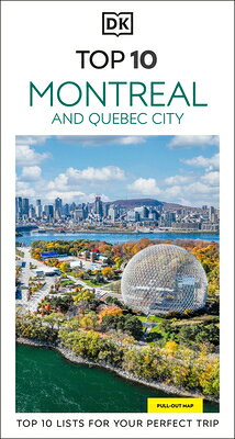 DK TOP 10 MONTREAL & QUEBEC CI Pocket Travel Guide Dk Travel DK PUB2026 Paperback English ISBN：9780241798348 洋書 Travel（旅行） Travel
