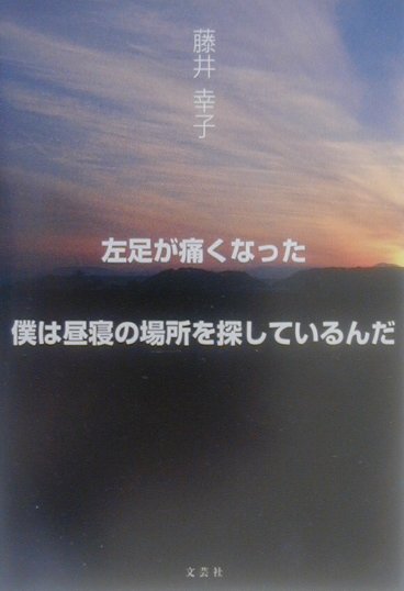 左足が痛くなった／僕は昼寝の場所を探しているんだ