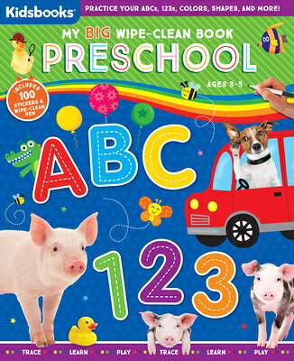 My Big Wipe-Clean Book: Preschool MY BIG WIPE-CLEAN BK PRESCHOOL 