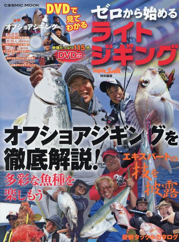 DVDで見てわかる　ゼロから始めるライトジギング （コスミックムック）のサムネイル