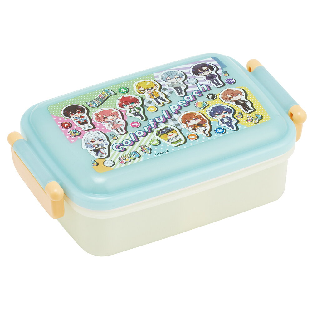 カラフルピーチ 2026　お弁当箱 子供 1段 大きめサイズ 450ml ランチボックス