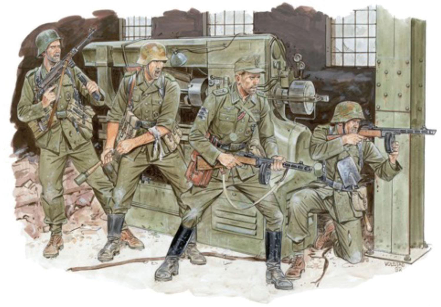 ドラゴン 1/35 WW.II ドイツ軍 クロス・オブ・アイアン 東部戦線1944 【DR6006】 (プラモデル)