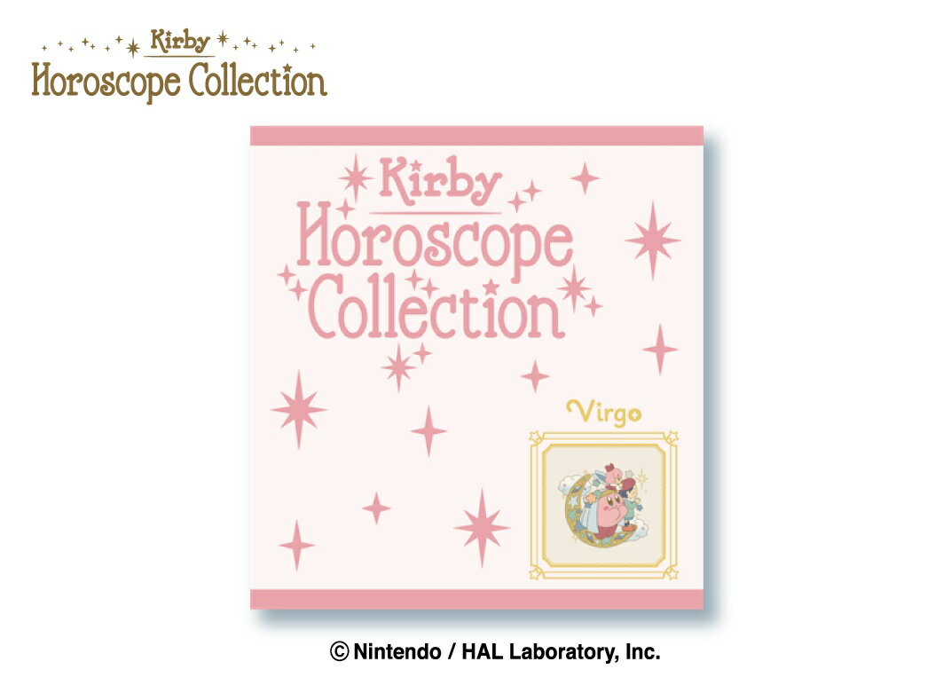 星のカービィ KIRBY ホロスコープ・コレクション ジャガードハンドタオル 6おとめ座