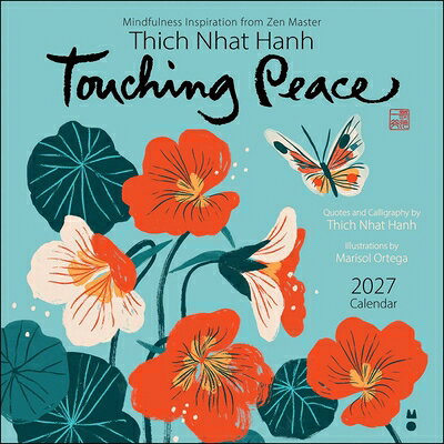 Thich Nhat Hanh 2027 Wall Calendar: Touching Peace THICH NHAT HANH 2027 WALL CAL 