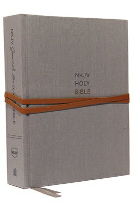 NKJV, Journal the Word Bible, Hardcover, Gray, Red Letter Edition, Comfort Print: Reflect, Journal, NKJV JOURNAL THE WORD BIBLE HA Thomas Nelson