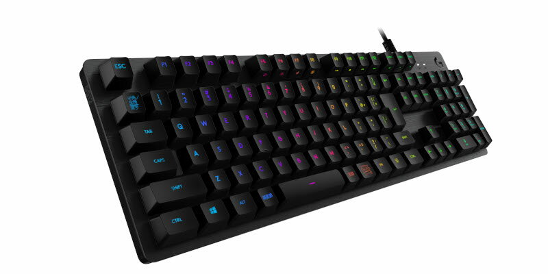 【PUBG JAPAN SERIES 2019推奨ギア】 ロジクール G512 Carbon RGB メカニカル ゲーミング　キーボード(クリッキー)