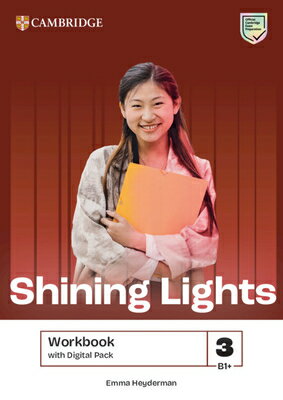 Shining Lights Level 3 Workbook with Digital Pack SHINING LIGHTS LEVEL 3 WORKBK （Cambridge Secondary English Course） [ Emma Heyderman ]
