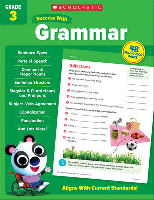 Scholastic Success with Grammar Grade 3 Workbook SCHOLASTIC SUCCESS W/GRAMMAR G Scholastic Teaching Resources