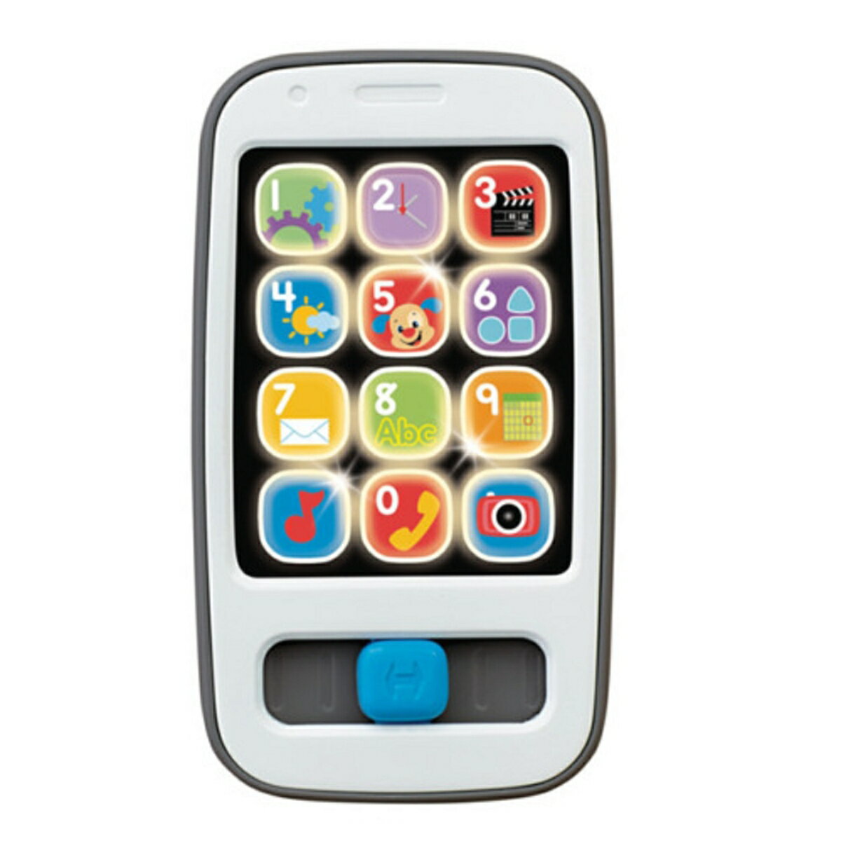 フィッシャープライス(fisher price) おしゃべりバイリンガル・スマートフォン 赤ちゃん・幼児おもちゃ 知育・学習玩具 早期発育・アクティビティ玩具・英語・外国語 6ヵ月から グレー JDN18