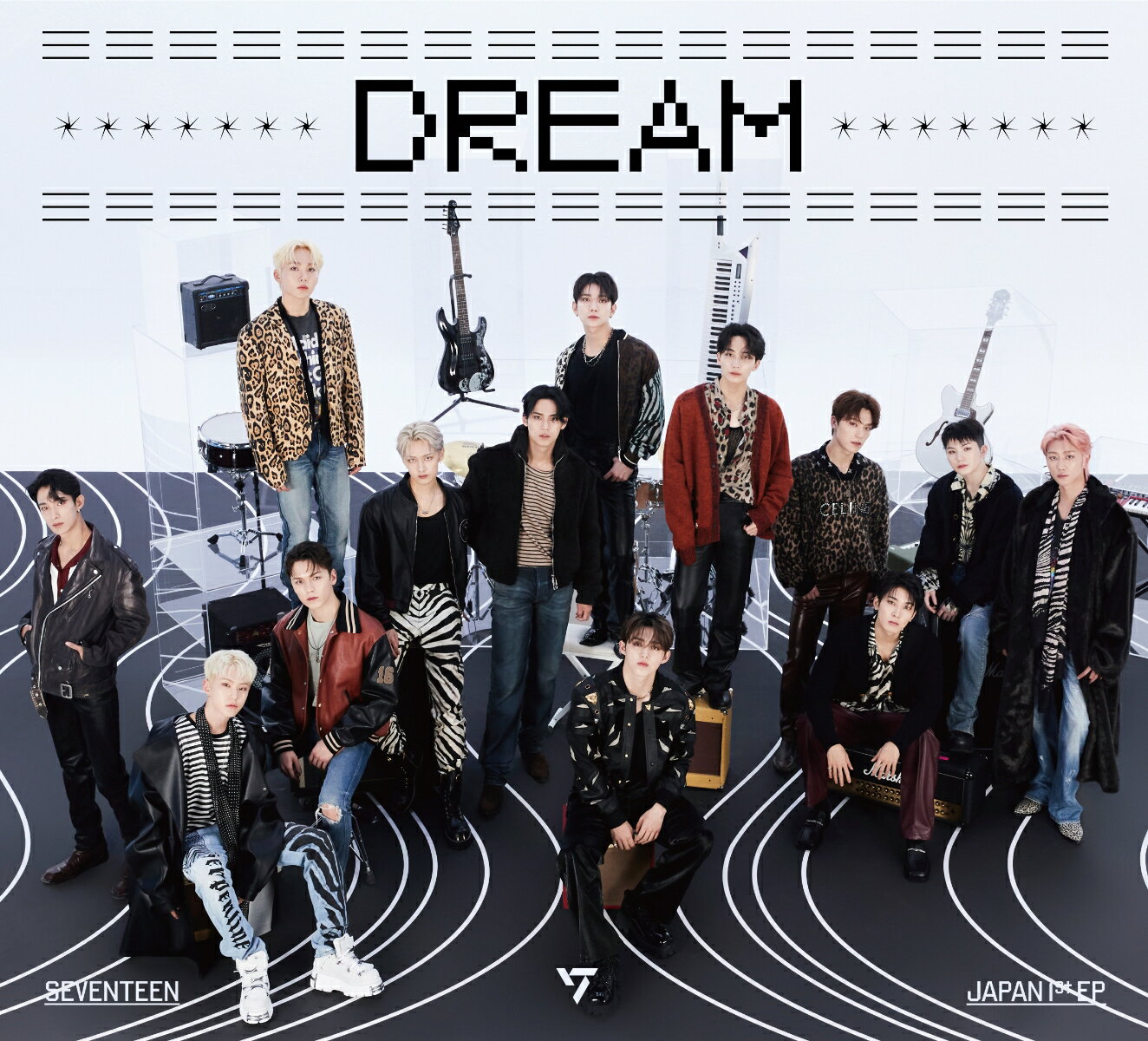 【楽天ブックス限定先着特典+先着特典】SEVENTEEN JAPAN 1ST EP 「DREAM」 (初回限定盤A CD＋BOOK)(ジャケット写真マグネットシート+「オフラインイベント」応募抽選券)