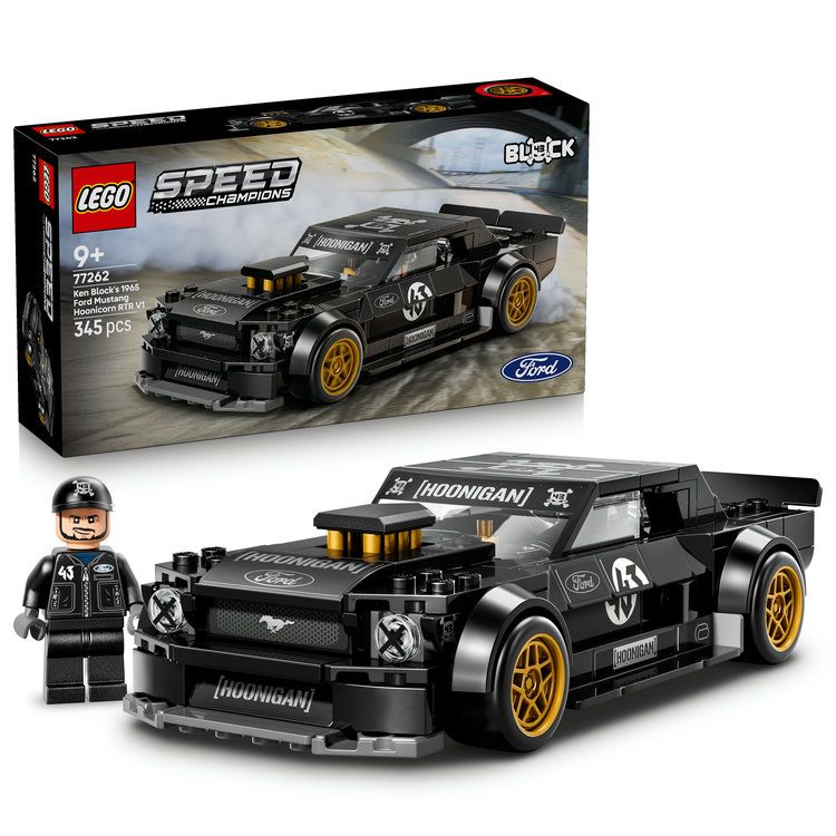 レゴ(LEGO) スピードチャンピオン Ken Block's '65 Ford Mustang Hoonicorn V1 77262 おもちゃ 玩具 プレゼント 9歳 10歳 11歳