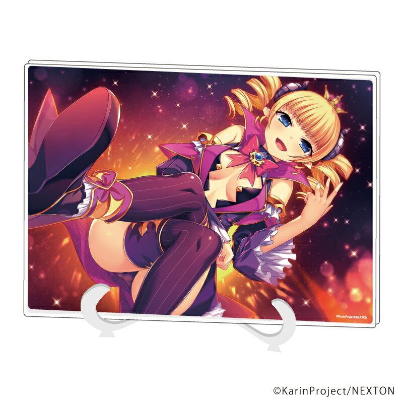 アクリルアートボード(A5サイズ)「巣作りカリンちゃん」01/カリン(公式イラスト)【グッズ】