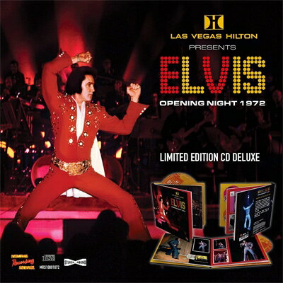 【輸入盤】Las Vegas Hilton Presents Elvis - Opening Night 1972 (+book)
