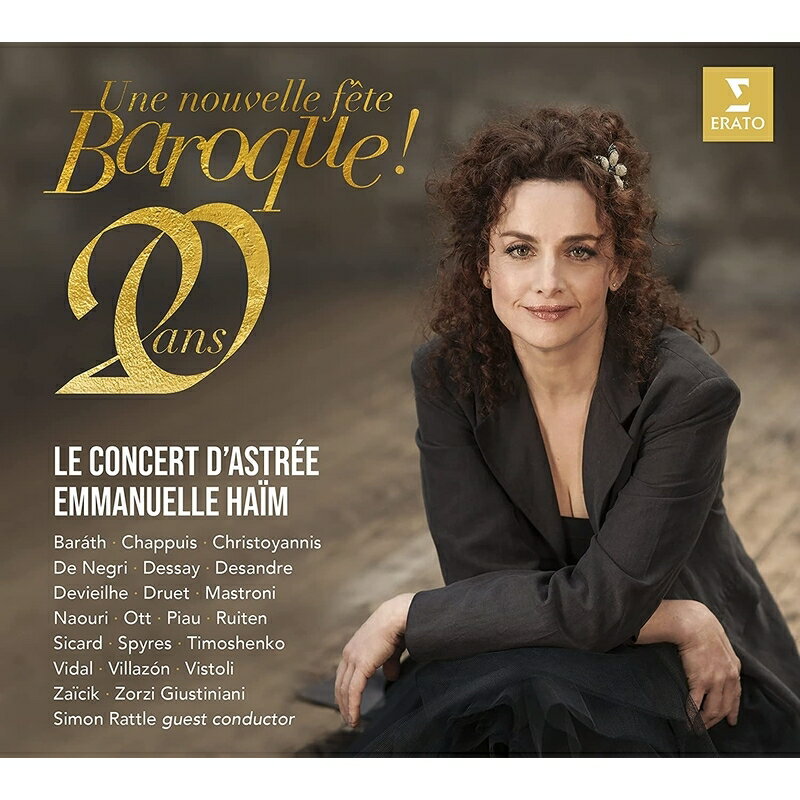 【輸入盤】新バロックの祭典～ル・コンセール・ダストレ創立20周年記念ライヴ　エマニュエル・アイム、サイモン・ラトル、サビーヌ・ドゥヴィエル、 [ Baroque Classical ]