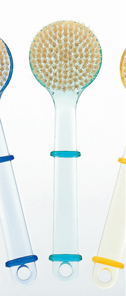 ウォーターカラー　ボディブラシ　クリアカラー　セミロング・G　B484G