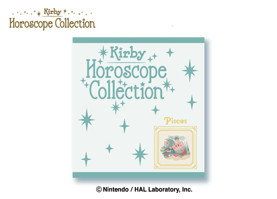 星のカービィ KIRBY ホロスコープ・コレクション ジャガードハンドタオル 12うお座