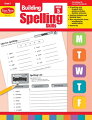 Provide students with frequent, focused skills practice with this Reproducible Teacher's Edition. The reproducible format and additional teacher resources provide everything needed to help students master and retain basic skills. In Building Spelling Skills Daily Practice, Grade 5, students will learn 18 spelling words per week (540 total). Three sentences for dictation are provided for each list.