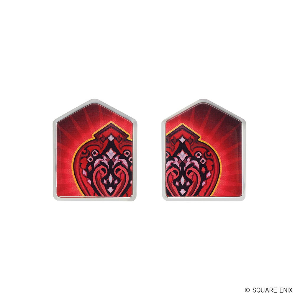 ファイナルファンタジーXIV ペアステータス効果ピンバッジセット クローズドポジション