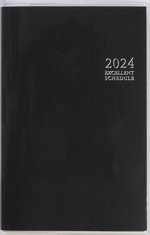 2024年 手帳 4月始まり No.845 ビジネス手帳 小型版 4 [黒]高橋書店 手帳判 ウィークリー ビジネス手帳 小型版 