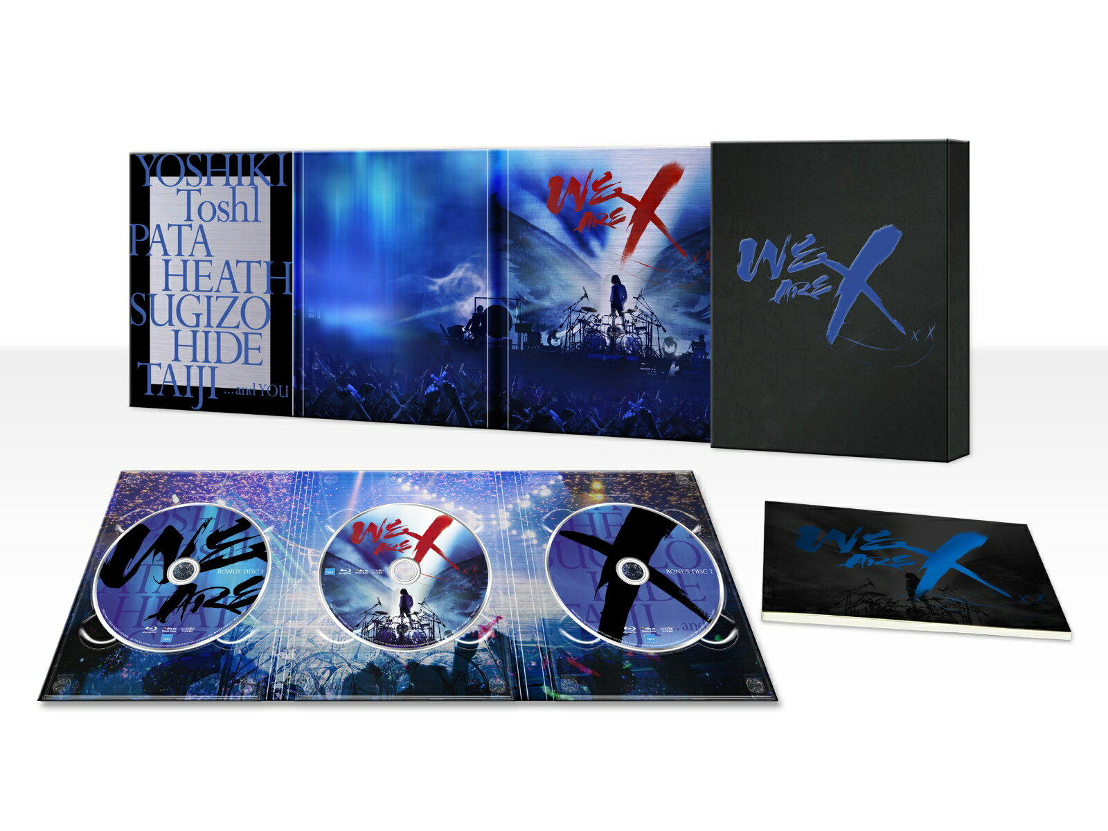 【先着特典】WE　ARE　X　Blu-ray　スペシャル・エディション(Blu-ray3枚組)【Blu-ray】　[　X　JAPAN　]