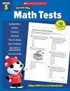 Scholastic Success with Math Tests Grade 5 Workbook SCHOLASTIC SUCCESS W/MATH TEST Scholastic Teaching Resources