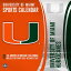 Miami Hurricanes: 2020 12x12 Team Wall Calendar CAL-MIAMI HURRICANES 2020 [ Lang Companies ]