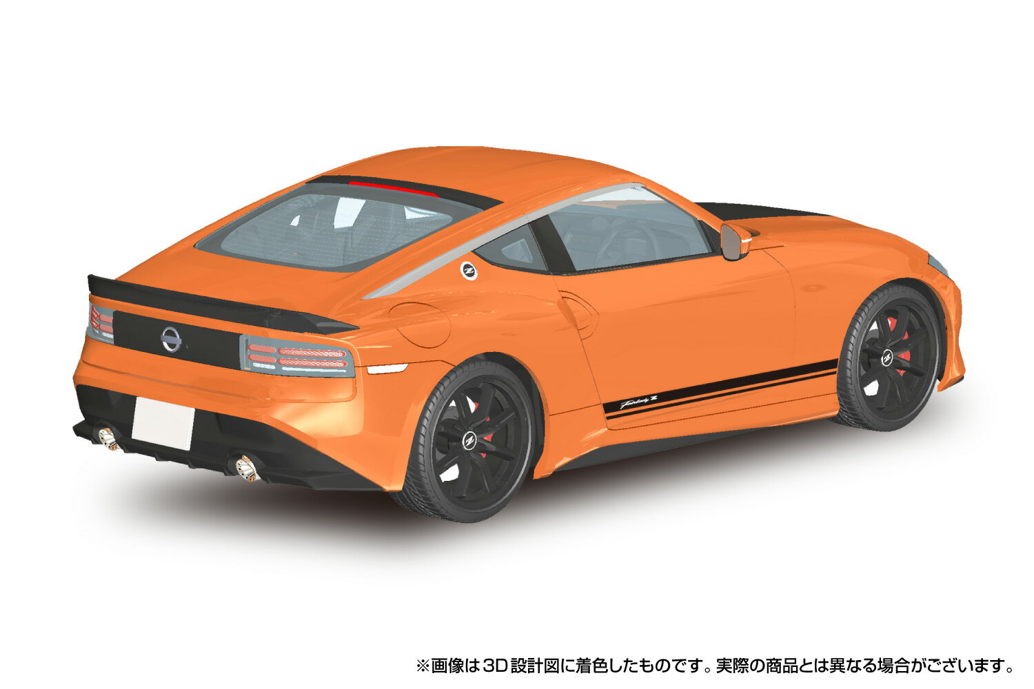 楽プラ スナップカー 1/24 RZ34 フェアレディZ Customized Edition 2024 432オレンジ 【07-OR】 (プラモデル) 2