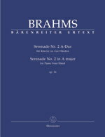 【輸入楽譜】ブラームス, Johannes: 管弦楽のためのセレナード 第2番 イ長調 Op.16