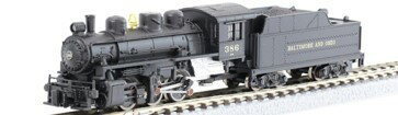 六半 USRA 0-6-0 Baltimore and Ohio Railroad #386 【T040-1】 (鉄道模型 Zゲージ)