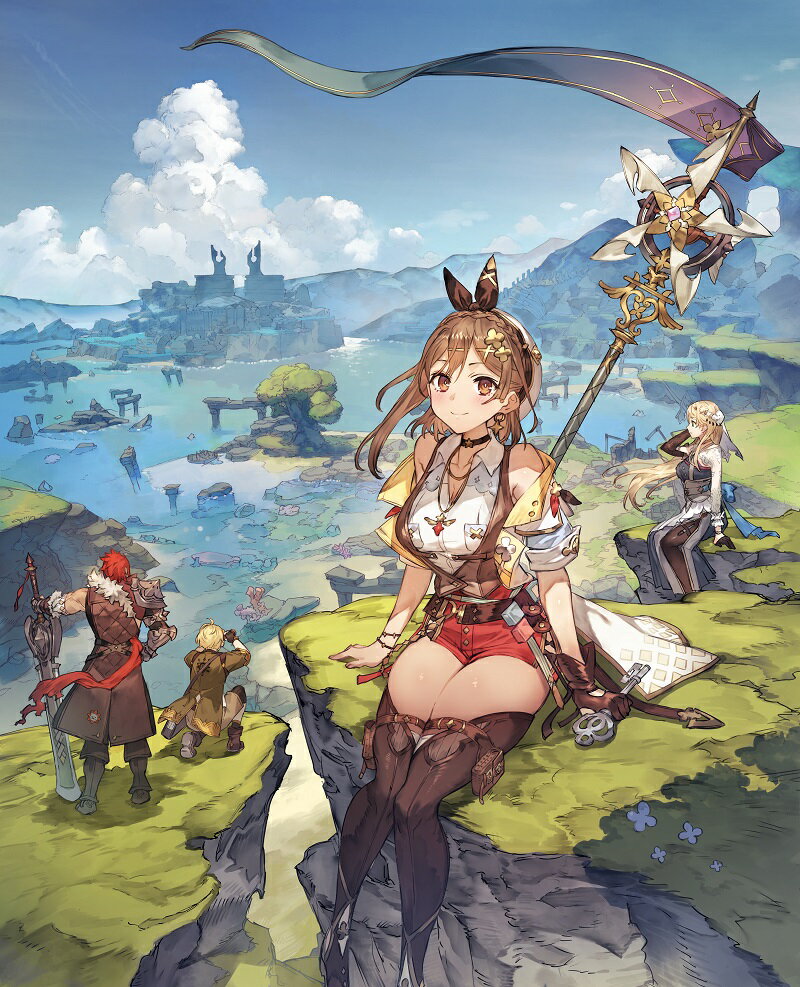 【楽天ブックス限定特典+特典+他】ライザのアトリエ3 〜終わりの錬金術士と秘密の鍵〜 PS4版(アクリルキーホルダー+【早期購入封入特典】「サマーコーディネートコスチュームセット」DLC+他)