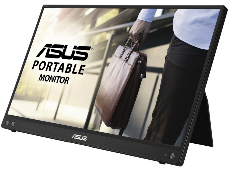 15.6型ポータブルディスプレイ/1920×1080(フルHD)/USB Type-C搭載/ブラック/スピーカー:なし