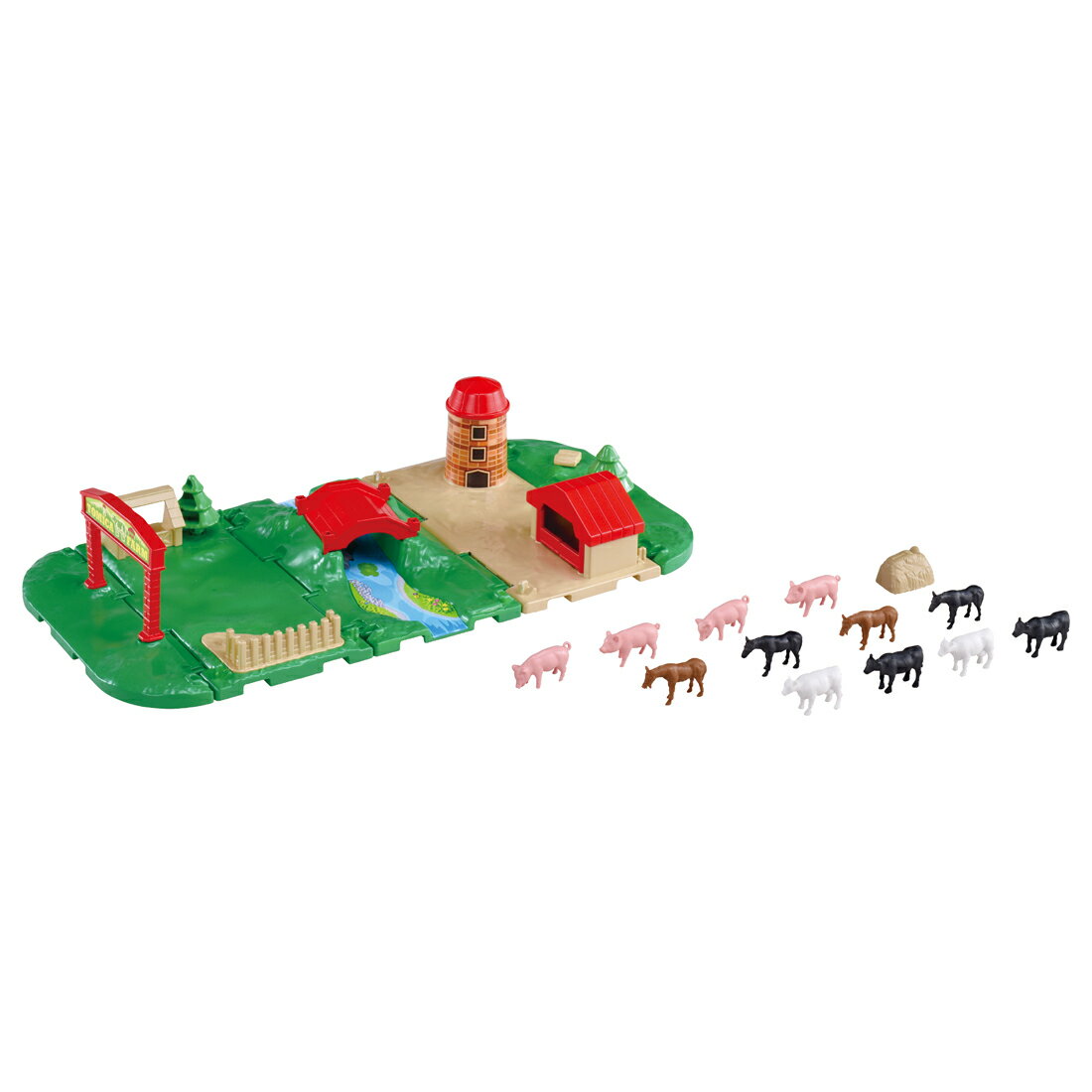 トミカ&タウン にぎやか牧場セット 3