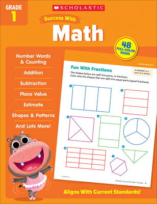 Scholastic Success with Math Grade 1 Workbook SCHOLASTIC SUCCESS W/MATH GRD Scholastic Teaching Resources