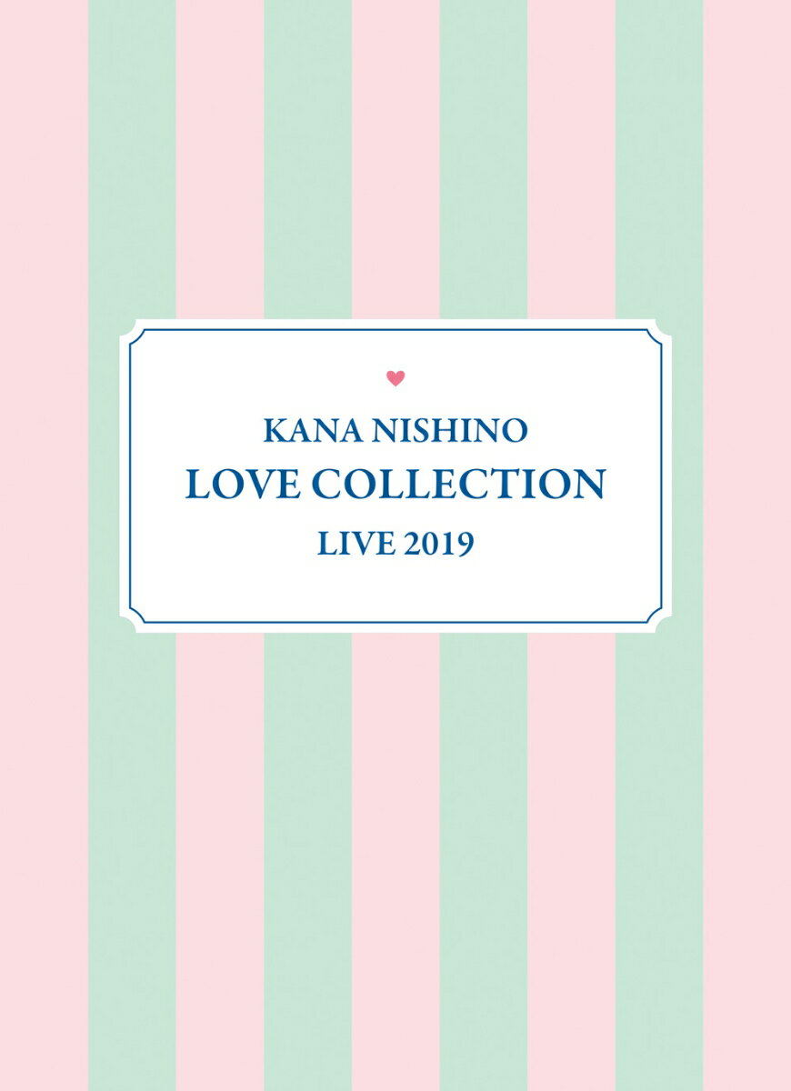 Kana Nishino Love Collection Live 2019(完全生産限定盤 DVD)