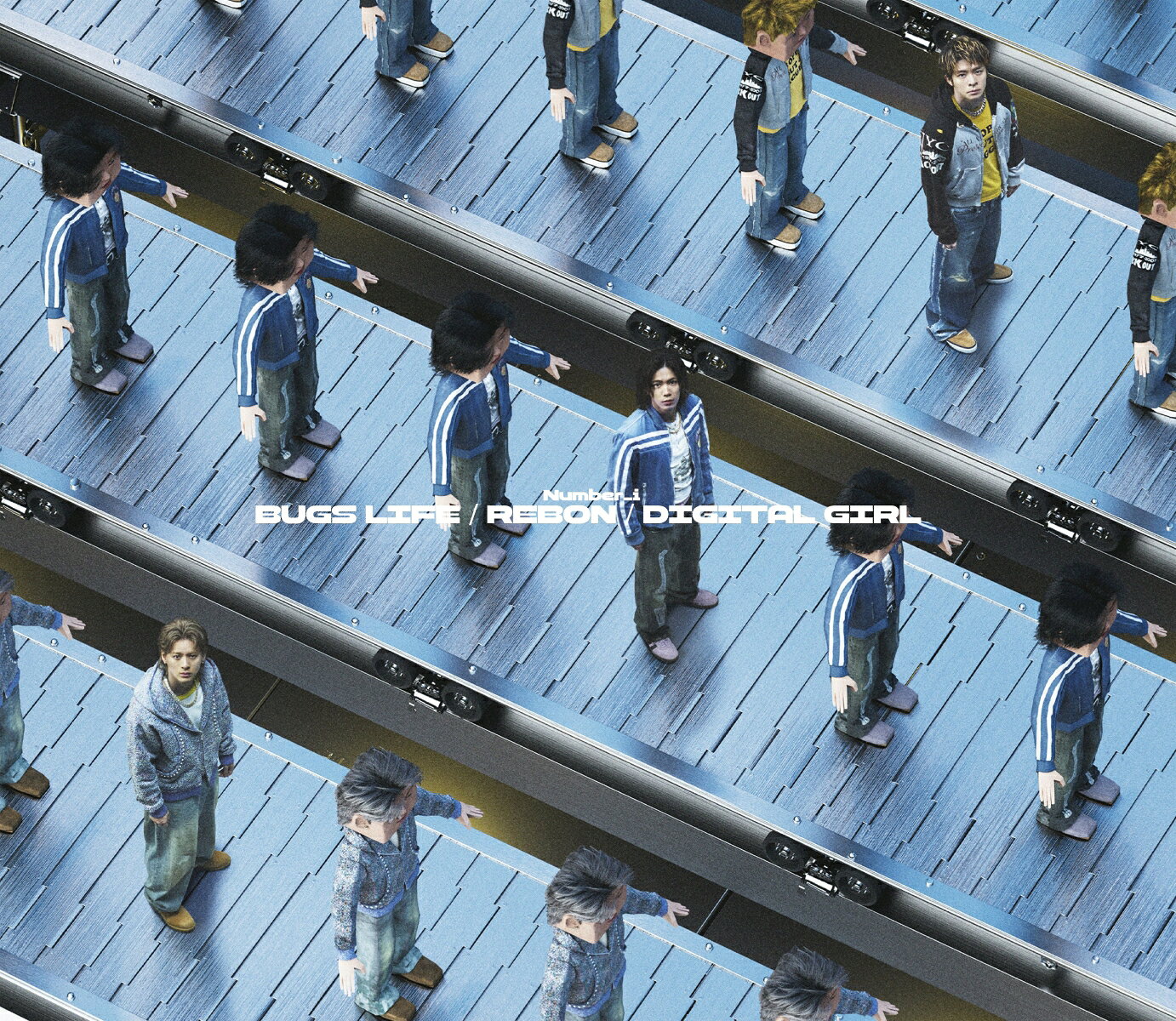 【楽天ブックス限定先着特典】BUGS LIFE / REBON / DIGITAL GIRL (初回限定盤B CD＋DVD)(缶バッジ) [ Number_i ]