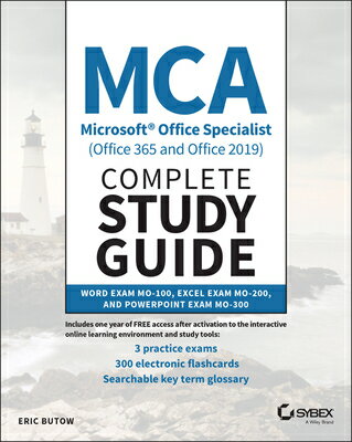 MCA Microsoft Office Specialist (Office 365 and Office 2019) Complete Study Guide: Word Exam Mo-100,