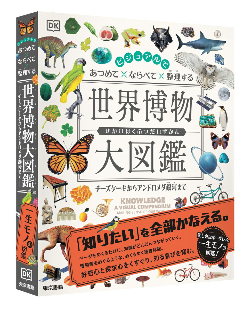ビジュアルで あつめて ならべて 整理する 世界博物大図鑑