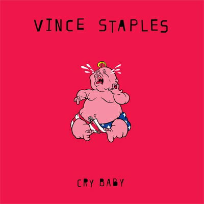 米カリフォルニア州ロングビーチ出身のラッパー／歌手／ソングライター／俳優＝Vince Staples待望の第7作！

世代を代表する才能として確固たる地位を築いているVince Staplesは、そのキャリアを通じて音楽、映画、テレビへと活躍の場を広げてきた。しかし、彼が唯一無二の語り手であり、文化的な影響力を持つ存在として研ぎ澄まされ続けているのは、やはり音楽の中においてである。故郷へのメランコリックなオマージュであり、深い内省に満ちた『Ramona Park Broke My Heart』（2022年）、そしてさらに内面へと踏み込んだ『Dark Times』（2024年）に続く『Cry Baby』では、その視線は外の世界へと向けられている。アメリカ社会に繰り返し現れる終わりなき混乱のサイクルを受け止め、それを鋭く磨かれた明晰さと明確な意図をもって映し返している。歌詞やテーマ面にとどまらず、『Cry Baby』は音楽的にもサウンド面でも大胆な変化を示している。Staplesは各楽曲を生演奏を軸に構築しており、それによってアルバムの即時性と切迫感がいっそう際立っている。その結果として生まれたのは、アメリカの緊張感、不条理、そして感情的な重みを捉えた、ダイナミックで対峙的な作品群である。本作は単に時代やその前例を記録するだけでなく、それらと真正面から格闘するアルバムとなっている。

＜収録内容＞
1. Blackberry Marmalade
2. Go! Go! Gorilla
3. White Flag
4. The Running Man
5. TV Guide
6. The Big Bad Wolf
7. Only In America
8. Do You Know The Devil
9. Cotton
10. 7 In The Morning