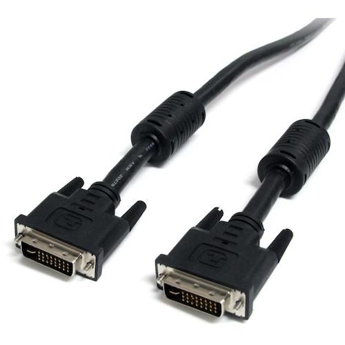 3m DVI-D デュアルリンクケーブル。2つのDVI-I オスコネクタ（29ピン）がついており、デスクトップ ワークステーションとDVI-Iモニタ、ノートパソコンとプロジェクタの間で安定した接続を行います。

この3m DVI-Iオスーオスケーブルは、最大2560x1600の解像度と毎秒9.9Gbitの転送レートに対応しています。また、DVI DDWG規格に完全準拠しています。

この高品質デジタルビデオケーブルは、優れた耐久性を提供するよう設計・製造されており、ライフタイム保証がついています。