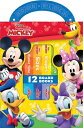 Disney Junior Mickey Mouse Clubhouse: 12 Board Books BOXED-DISNEY JR MICKEY MOU 12V Pi Kids