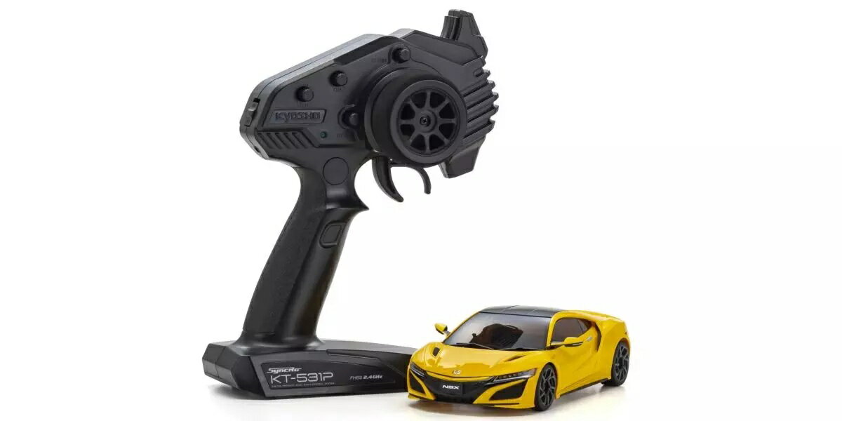 MINI-Z MR04RWD r/s ホンダ NSX イエロー・パール 【32376Y】 (ホビーラジコン 完成品)