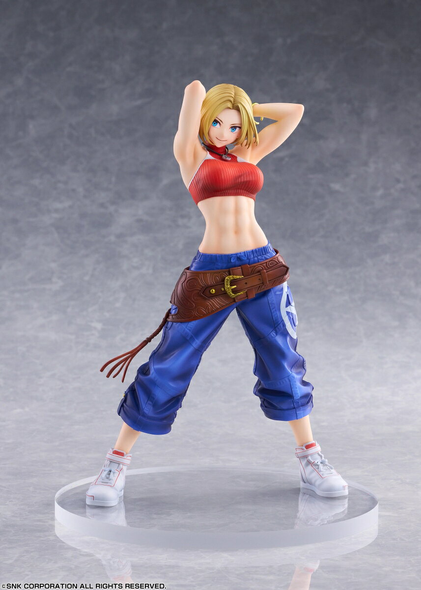 Fighting Girls Collection 1/7 スケールフィギュア 『THE KING OF FIGHTERS XV』 ブルー・マリー (塗装済み完成品フィギュア)