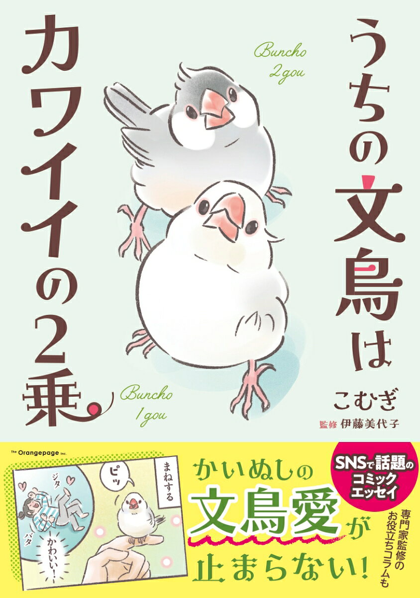 歌ったり、怒ったり、ときには手の中で寝オチしたり…かわいすぎる小さな文鳥から目が離せない！　2羽の文鳥と飼い主との日常を綴った、SNSで話題の4コマ漫画が待望の書籍化です。描き下ろし漫画とイラストに加え、飼育法や豆知識などコラムも充実。
わがやに文鳥がやってきた／文鳥かわいい／わがやの文鳥関係／写真を撮りたい／手乗り文鳥／わがやの放鳥／簡単！文鳥イラスト講座／フン事情とお掃除／おはよう、おやすみ／文鳥あるある／文鳥とおしゃべり／文鳥とスマホ／文鳥のご飯／文鳥ゆるゆるクッキング／文鳥の歌とダンス／お昼寝と水浴び／怒ったところもかわいい／痛たたた／文鳥の観察ノート／文鳥をもっと知りたい／羽繕いと換羽／文鳥の空想劇場