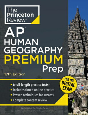 Princeton Review AP Human Geography Premium Prep, 17th Edition: 6 Practice Tests + Digital Practice PRIN RV AP HUMAN GEOGRAPHY PRE （College Test Preparation） [ The Princeton Review ]