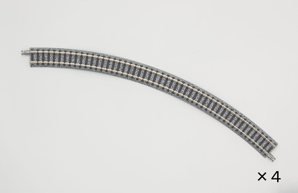 TOMIX カーブレールC317-45 (F) (4本セット) 【1852】 (鉄道模型 ジオラマ)