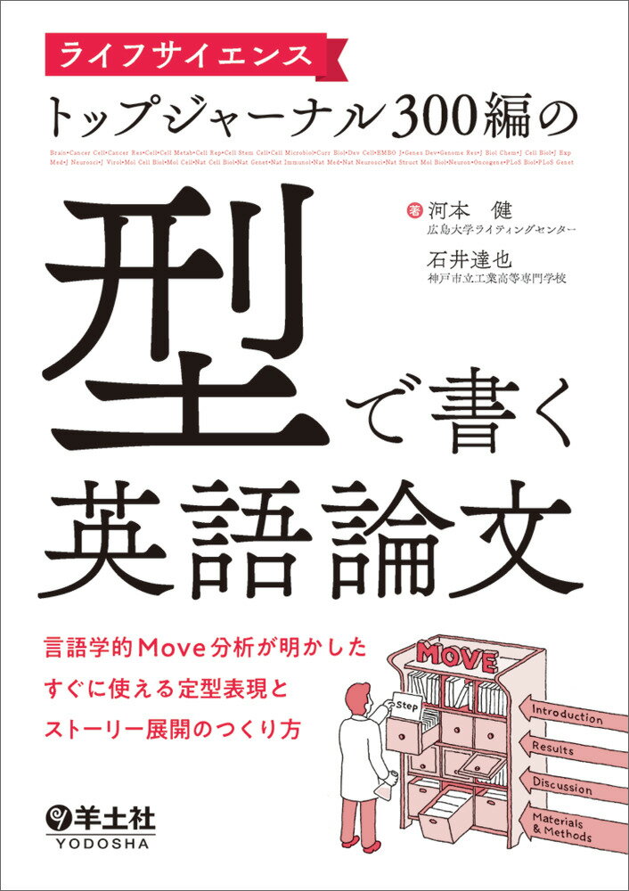 ライフサイエンストップジャーナル300編の「型」で書く英語論文