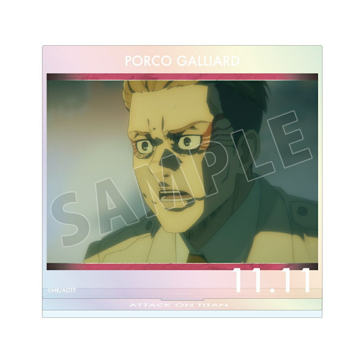 TVアニメ『進撃の巨人』ポルコ 場面写オーロラBIGアクリルスタンド