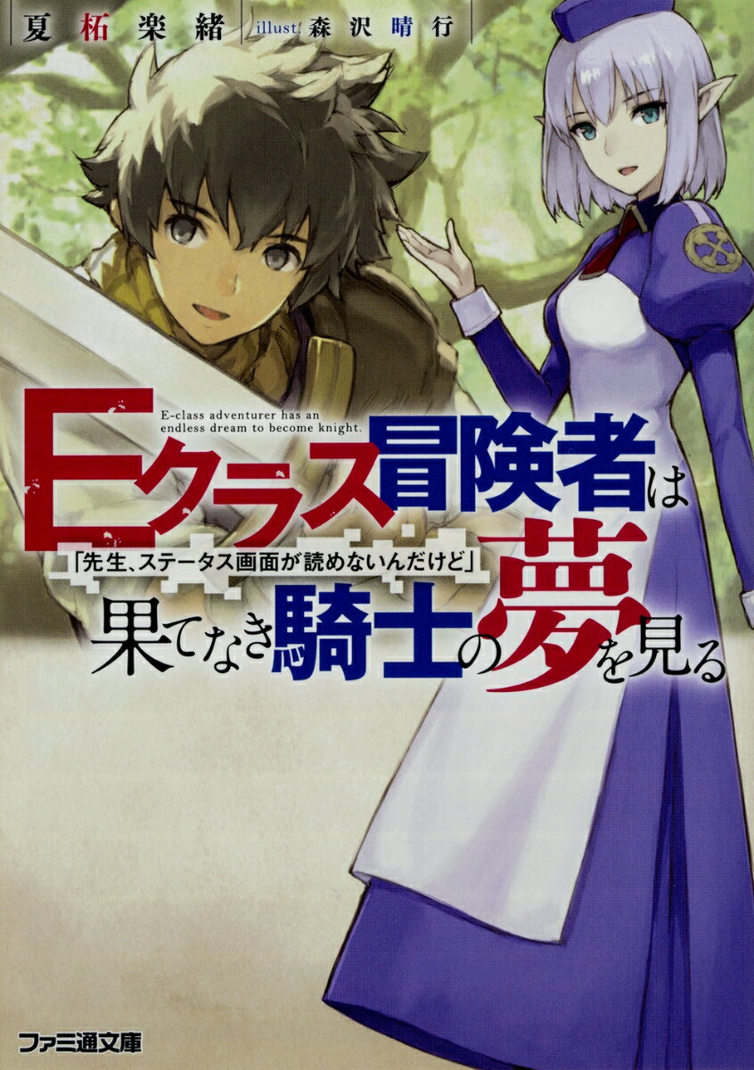 Eクラス冒険者は果てなき騎士の夢を見る 「先生、ステータス画面が読めないんだけど」（1）