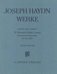 【輸入楽譜】ハイドン, Franz Joseph: ハイドン全集 XXV/7I: オペラ「月の世界」 Hob.XXVIII/7 第1幕/原典版/トーマス編(紙装) [ ハイドン, Franz Joseph ]