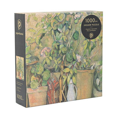 Cezanne's Terracotta Pots and Flowers 1000 Piece Jigsaw Puzzle, the Barnes Collection by Paperblanks CEZANNES TERRACOTTA POTS & FLO [ Paperblanks ]